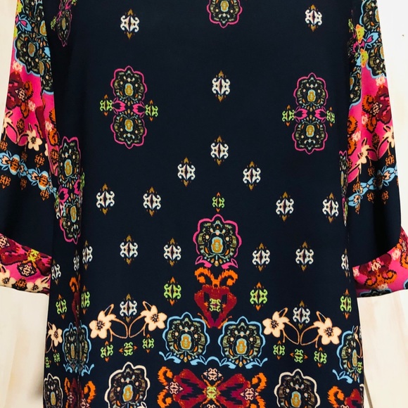 🌸 Renee C Multicolor Shift Dress 🌸 - Picture 4 of 5